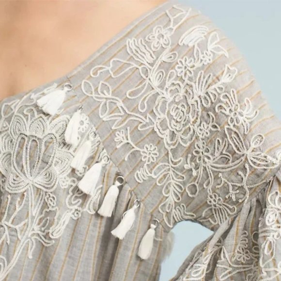 Anthropologie Tisdale Midi Dress, Size 6, VGUC - Picture 4 of 10